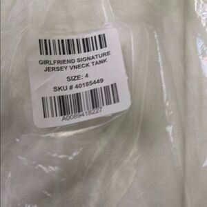 Girlfriend Signature Jersey V-Neck Tank